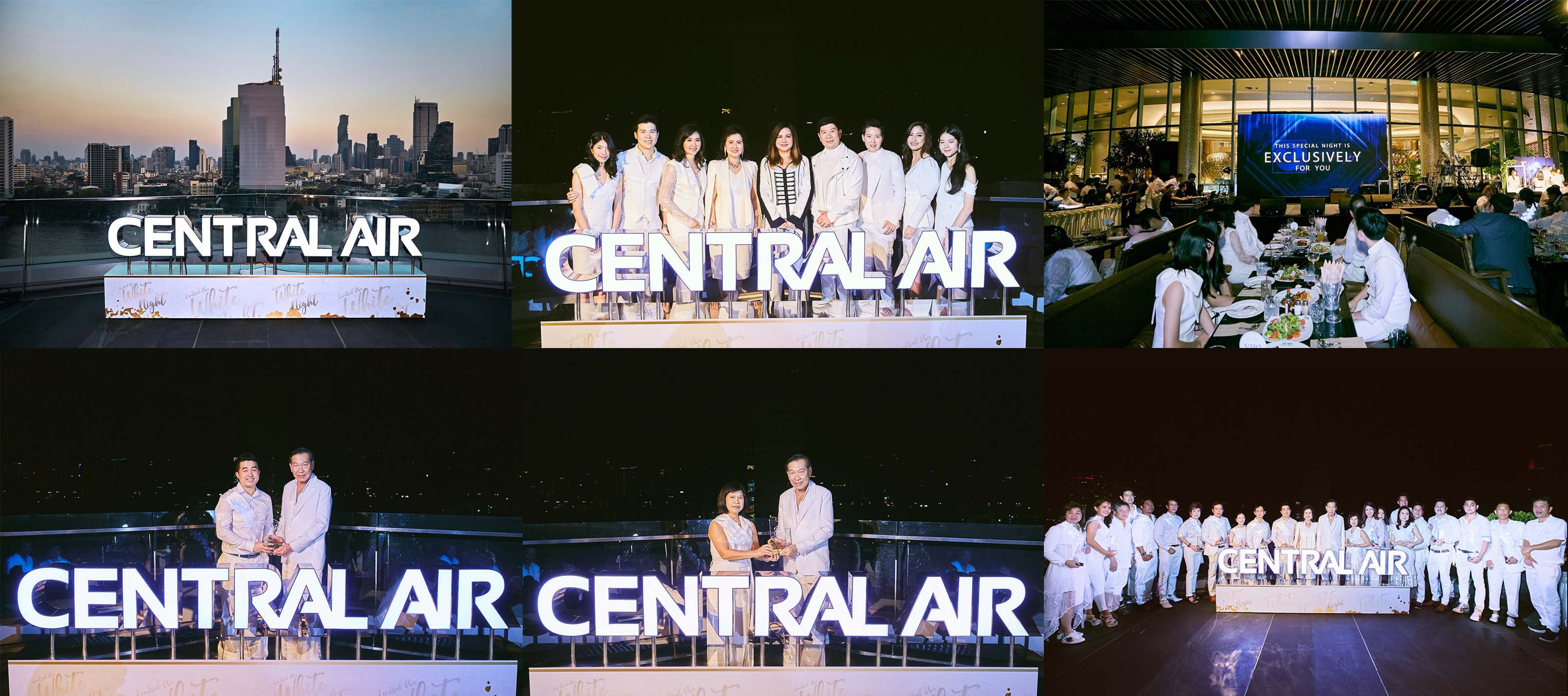 CENTRAL AIR WHITE NIGHT” @ICONSIAM 15.12